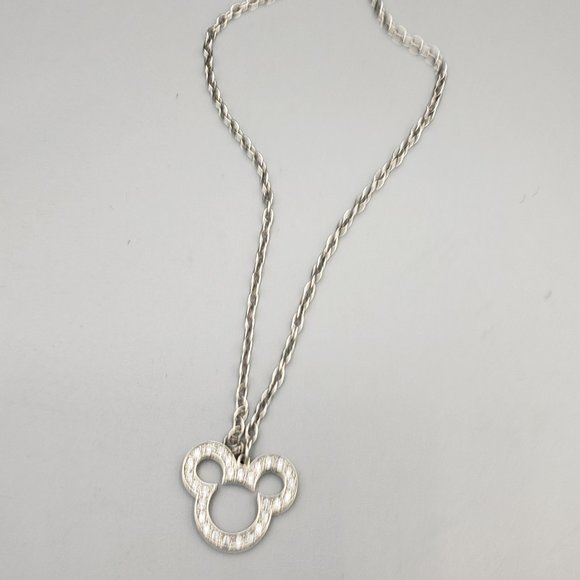 Disney Mickey Mouse Rhinestone Necklace - Picture 3 of 5